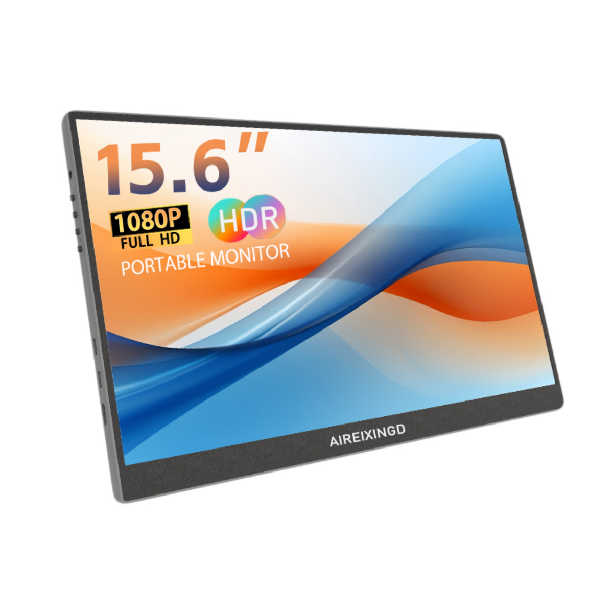 15.6 inch Portable Monitor FHD 1080P with HDMI USB-C Second Monitor Extended Display for PC Laptop Mac Switch Xbox PS4/5